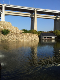 2017/10/26_瀬戸大橋記念公園 浜栗林 甲之池と鬼屏風と刻月亭