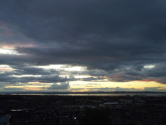 2016/05/21_カールトン・ヒルからフォース湾の夕暮れを望む