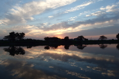 2015/10/03_柴山沼の夕暮れ