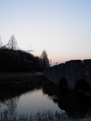 2017/04/02_花の丘農林公苑の夕暮れ