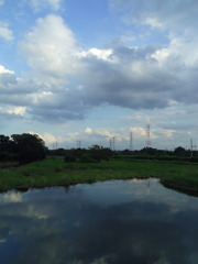 2016/09/10_高麗川に空