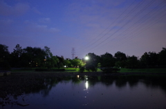 2015/10/04_夕暮れの平成の森公園