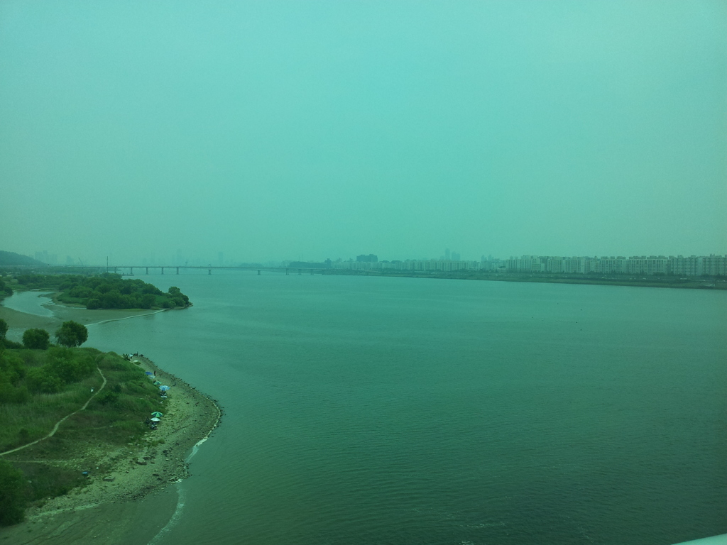 2017/06/19_ソウル〜仁川国際空港の空港鉄道車窓風景