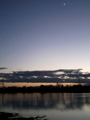 2015/11/15_伊佐沼の夕暮れ