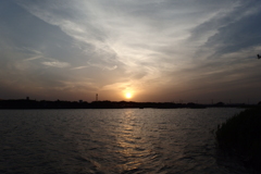 2016/05/07_伊佐沼の夕暮れ