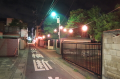 2014/08/30_祭り中の路地