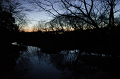 2015/02/14_夕暮れの秋葉の森総合公園