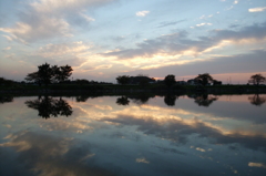 2015/10/03_柴山沼の夕暮れ