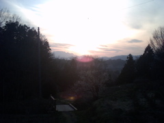 2014/03/29_山里の夕暮れ