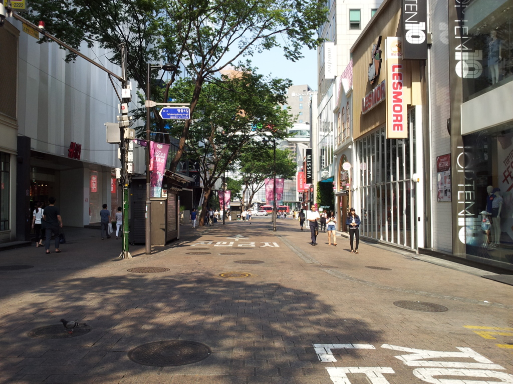 2017/06/18_朝の明洞