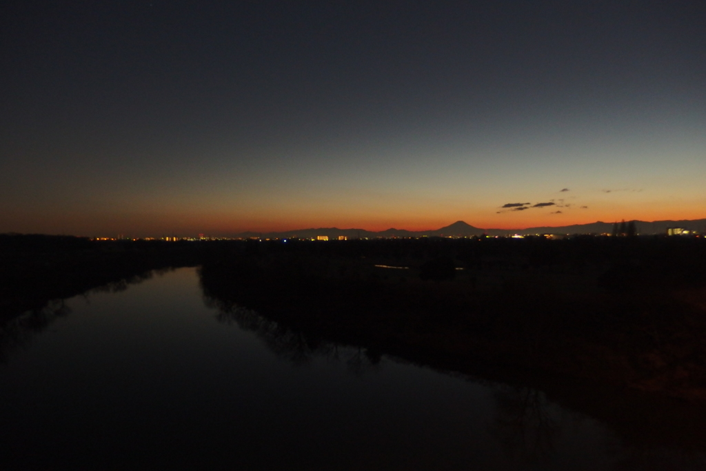 2016/12/29_荒川の夕暮れ（没カット）