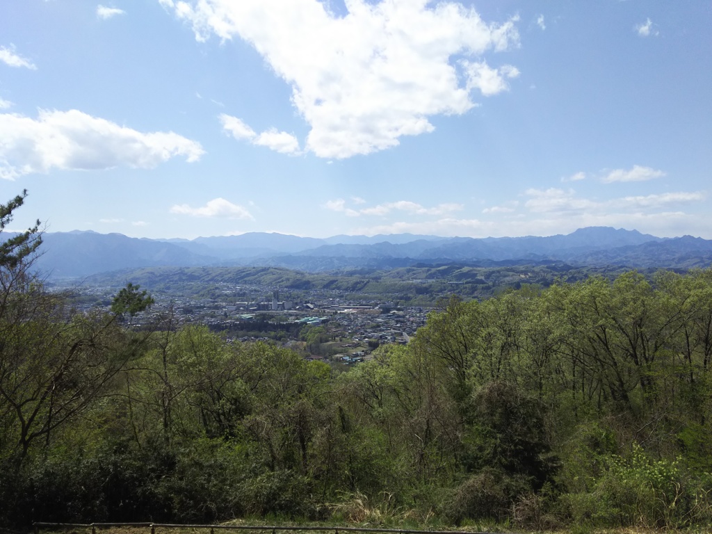 2018/04/08_簑山からの眺め