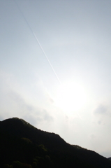 2014/04/19_飛行機雲