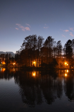 2014/12/14_夕暮れの別所沼公園