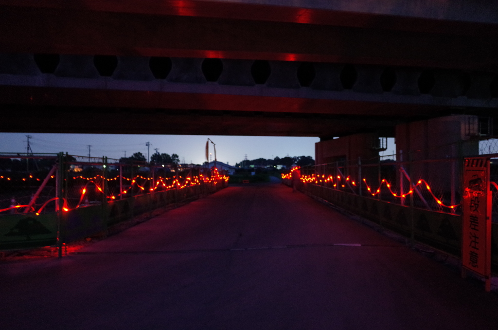 2015/07/11_工事現場のイルミ