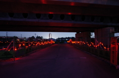 2015/07/11_工事現場のイルミ