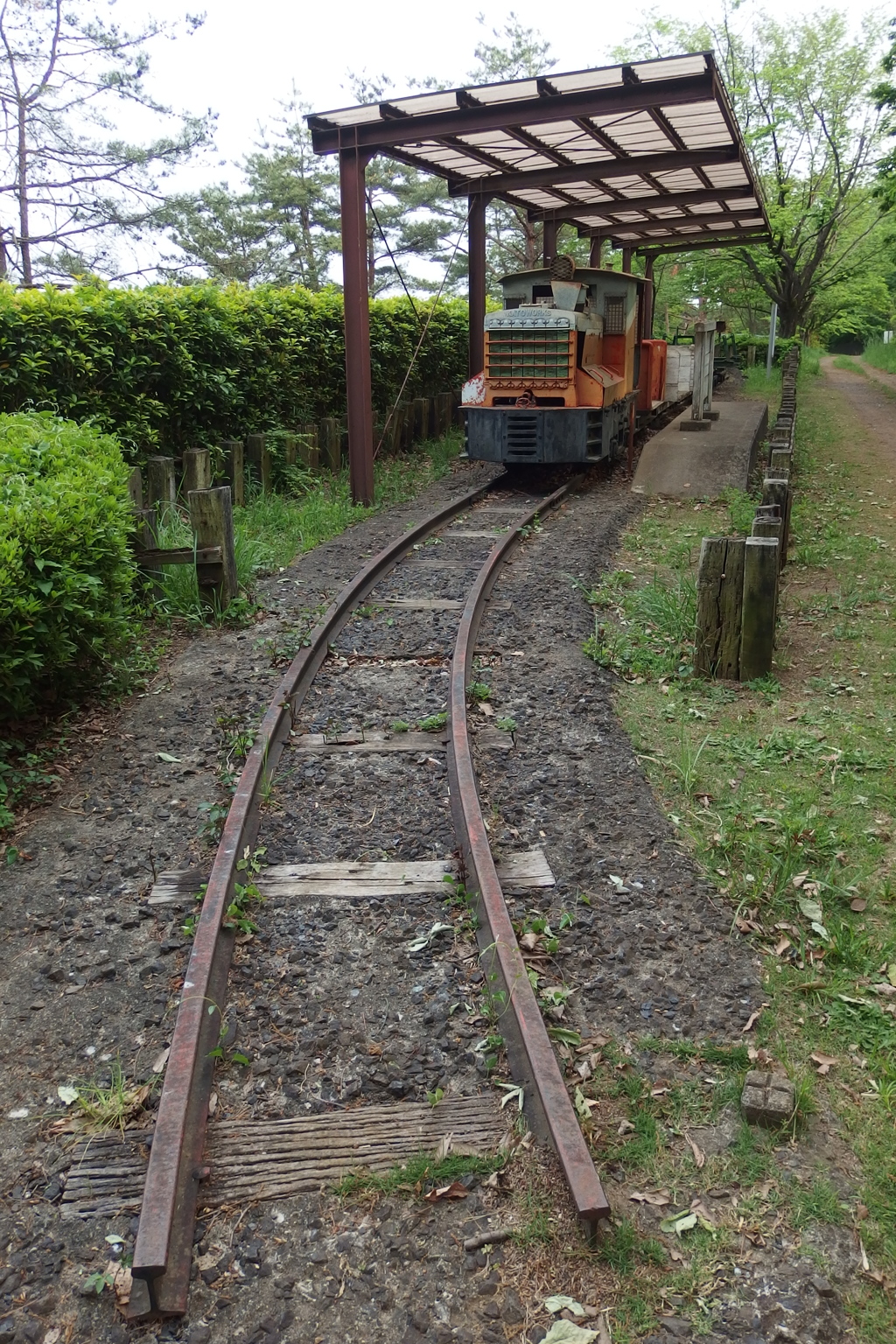 2016/05/01_トロッコ公園 銀河ステーションの機関車