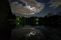 2014/12/06_月夜の北本総合公園