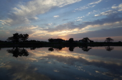 2015/10/03_柴山沼の夕暮れ