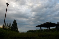 2014/06/29_夕暮れの伊奈町制施行記念公園