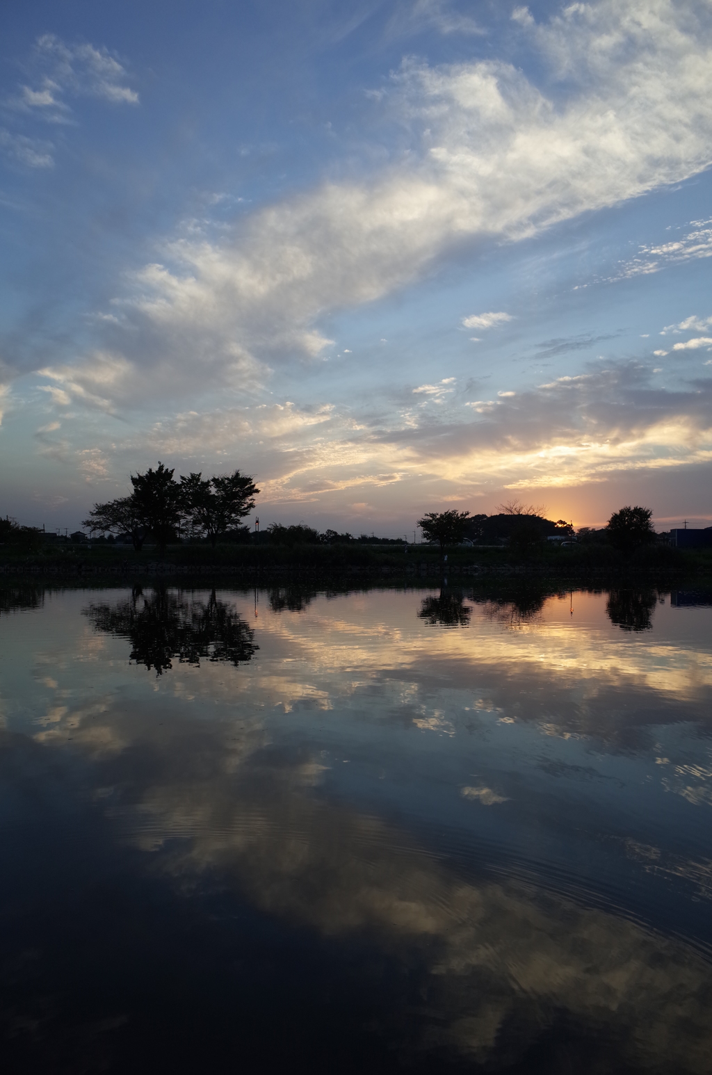 2015/10/03_柴山沼の夕暮れ
