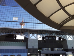 2019/04/12_京都駅に京都タワー