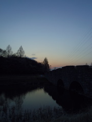 2017/04/02_花の丘農林公苑の夕暮れ