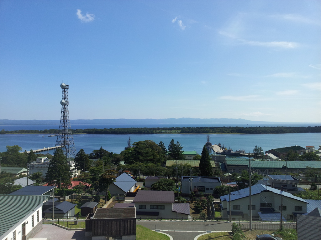 2018/09/14_海望館から大湊湾を望む