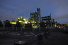 2014/08/23_夕暮れの工場