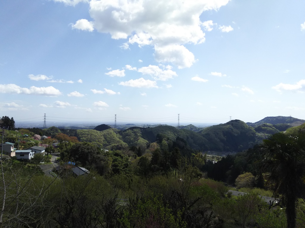 2018/04/08_外秩父山中からの眺め