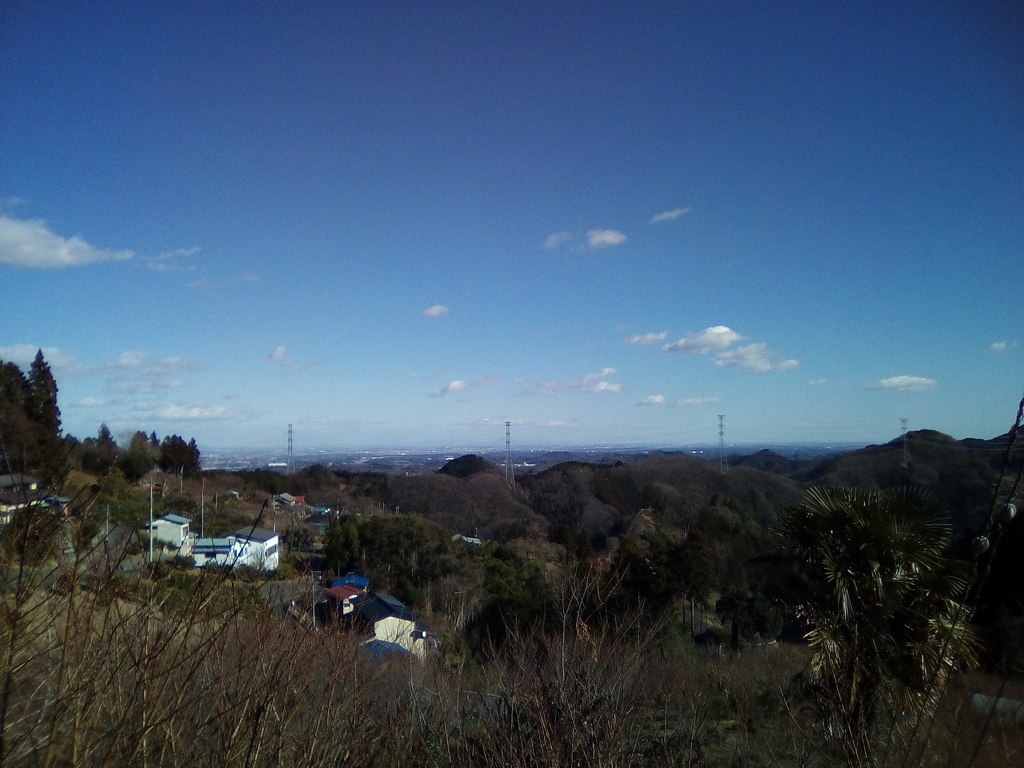 2017/12/30_外秩父山中からの眺め