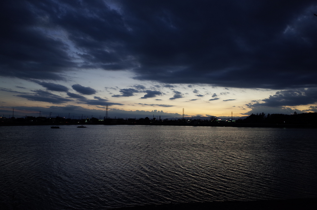 2014/11/03_伊佐沼の夕暮れ