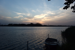 2016/05/07_伊佐沼の夕暮れ