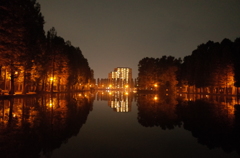 2014/11/02_夜の別所沼公園