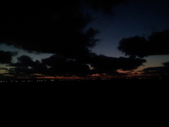 2016/11/13_津軽鉄道から夕暮れを望む