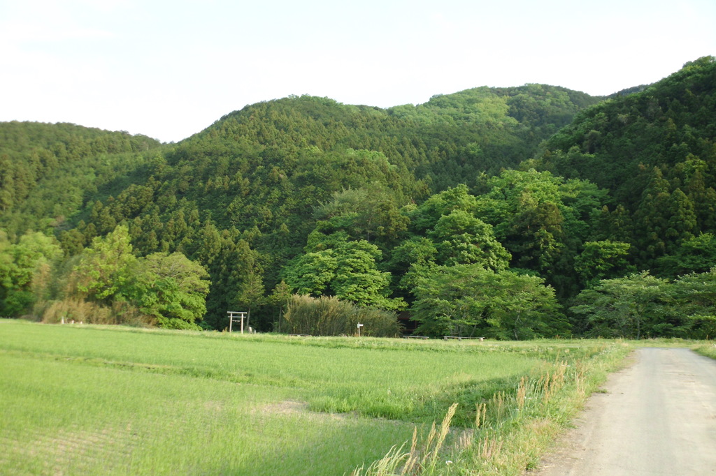 2014/05/04_山の麓の神社