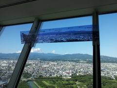 2016/08/12_五稜郭タワーから北の山々を望む
