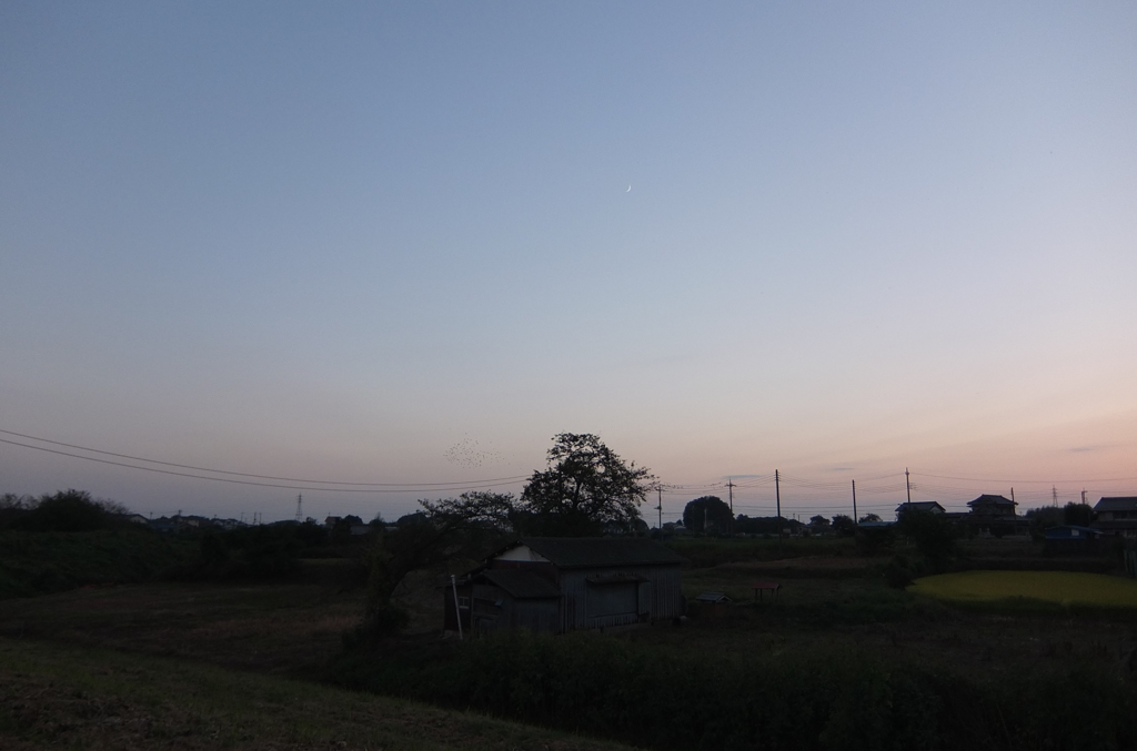 2014/09/28_夕暮れの廃屋