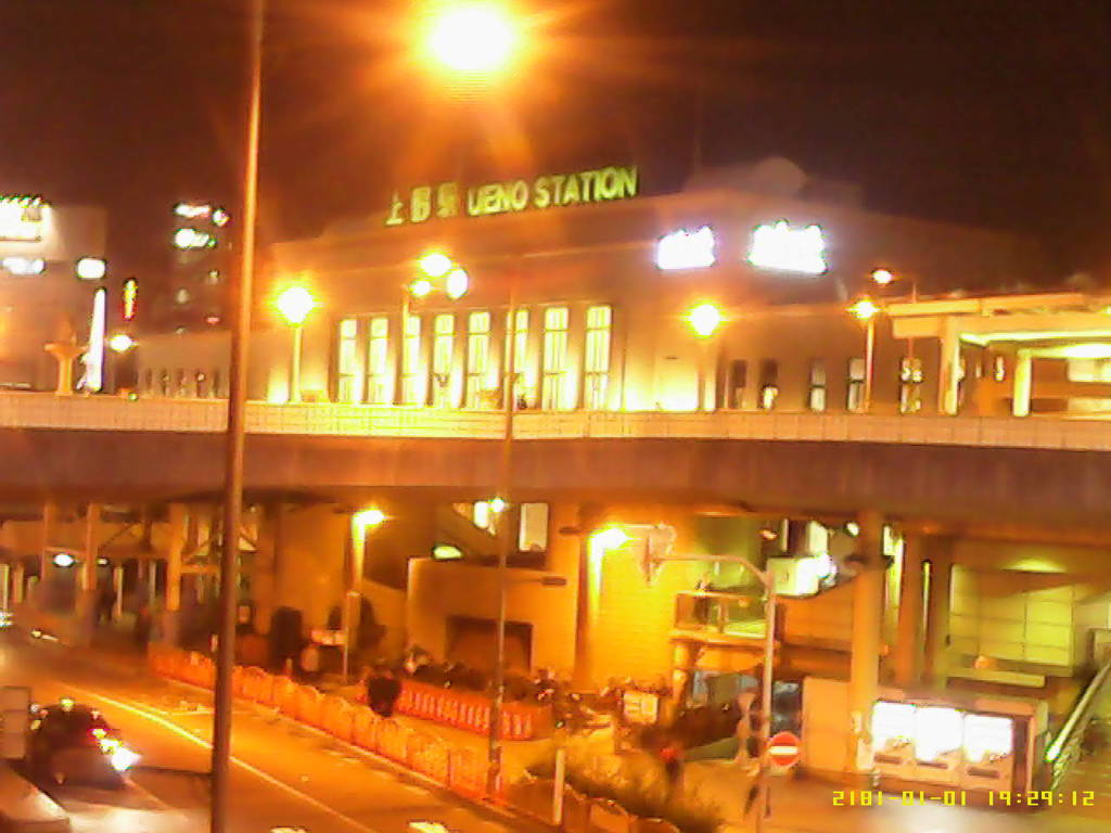 2015/10/27_夜の上野駅