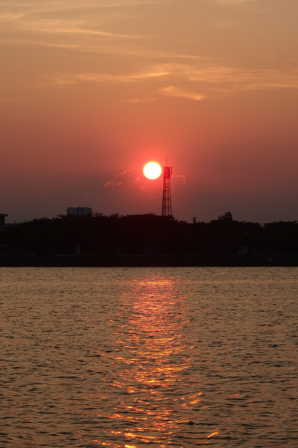 2015/07/26_伊佐沼の夕日