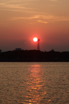 2015/07/26_伊佐沼の夕日