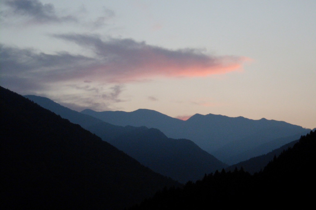 2014/10/11_奥秩父の夕暮れ