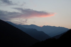 2014/10/11_奥秩父の夕暮れ