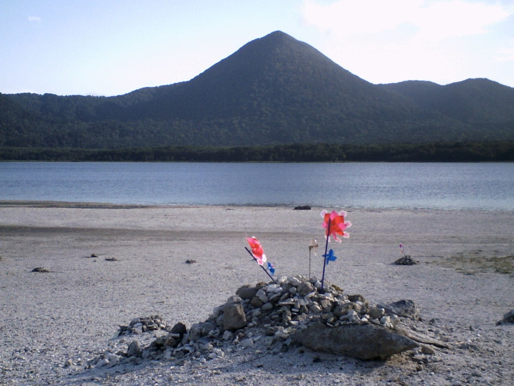 2015/08/08_極楽浜、宇曽利湖と大尽山