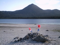 2015/08/08_極楽浜、宇曽利湖と大尽山