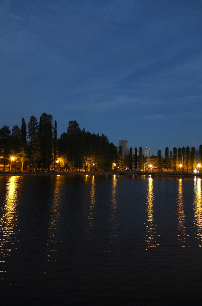 2014/05/18_夕暮れの別所沼公園