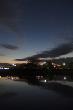 2015/12/30_西城沼公園の夕暮れ