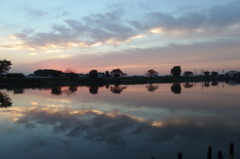 2015/10/03_柴山沼の夕暮れ