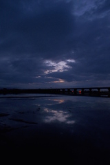 2015/06/21_水田の夕暮れ