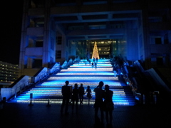 2014/04/26_夜のフジテレビ大階段